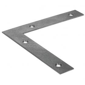 Raamhoek Recht 70x70mm 14X1.5 Gegalvaniseerd - per stuk