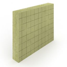 RockFit Duo - 100x80x10cm (4 platen = 3,2m2) ROCKWOOL 433 DUO Spouwplaat