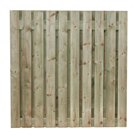 Schutting geimpregneerd vuren recht 180x80 cm