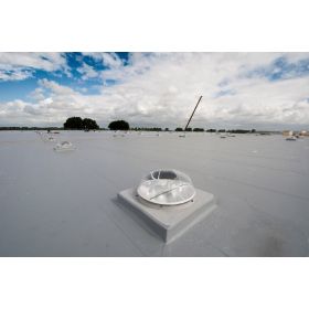 Solatube diameter 53cm Eco plat dak buitenzijde