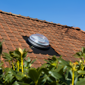 Solatube diameter 53cm hellend dak buitenzijde
