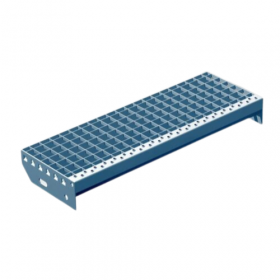 Stalen Traptreden / Roostertreden Metaal 1000 x 240 mm / 100x24cm