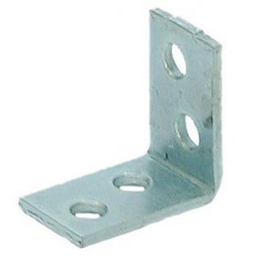 Stoelhoek 25x25mm 15X2 Electrolytisch Verzinkt - 10 stuks