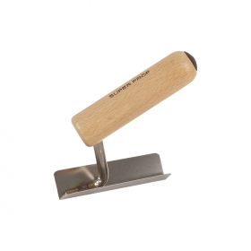 Japanse hoekschop SUPER PROF inwendig scherp 100x26mm RVS