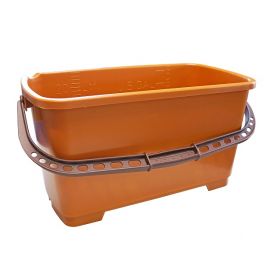 Bassin met schenktuit voor rollenset. 240x490x240 mm