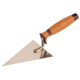 Punttroffel SUPER PROF ECO spits 160 mm RVS met SUPERSOFT greep