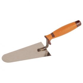 Troffel SUPER PROF ECO rond Belgisch model 160mm RVS met SUPERSOFT greep