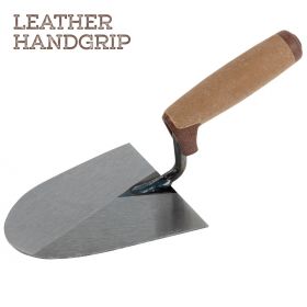 Super Prof Pure metseltroffel 180 mm rechts lederen handgreep
