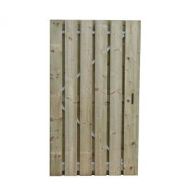 Tuinpoort / Tuindeur geïmpregneerd hout 100 x180 cm