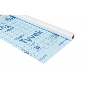 Tyvek Soft (Roofliner 2460) Folie 1500mm Dampopen Rol 50m1 (75 m2)