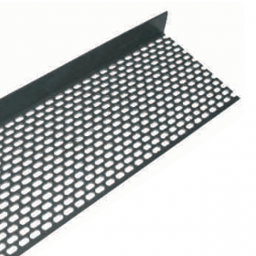 Ventilatie profiel (chaperon) 2500x30x100 mm antraciet PVC 