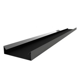 Quickgoot Prefab verholen goot onderpans Aluminium + EPDM 1 meter
