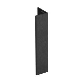 Verlengd eindprofiel 17x44mm Keralit Zwart - Classic (bestelnr. 2811)