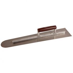 Vloerspaan 500x110 mm lange ang rond. dikte 1.2mm