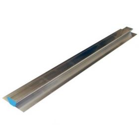 Wandrij SUPER PROF aluminium dubbel h-profiel. lengte 100 cm