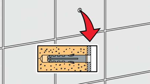 Zelf sanitaire accessoires ophangen Bouwbestel
