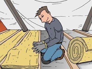 Zelf zoldervloer isoleren - Bouwbestel