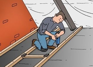 Zelf zoldervloer isoleren - Bouwbestel